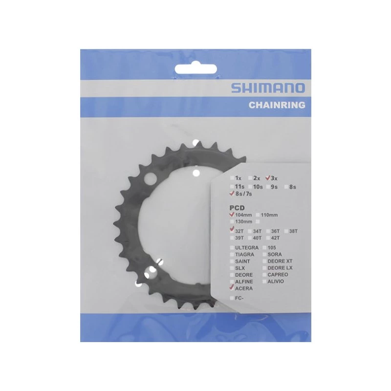 Зірка шатунів Shimano FC-M361 ACERA 32зуб, чорн., Y1KN98030