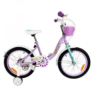 Велосипед 16" RoyalBaby Chipmunk MM Girls 16, OFFICIAL UA, фиолетовый