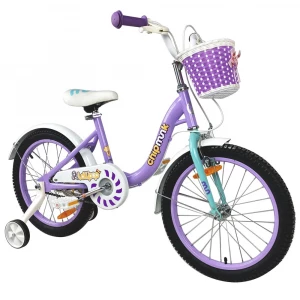 Велосипед 18" RoyalBaby Chipmunk MM Girls 18 , OFFICIAL UA, фиолетовый