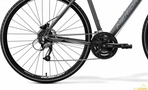 Велосипед 28" Merida 2020 Crossway 40 silk anthracite(black/silver)