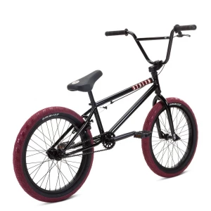 Велосипед BMX 20" Stolen CASINO (2021) 20.25" BLACK & BLOOD RED