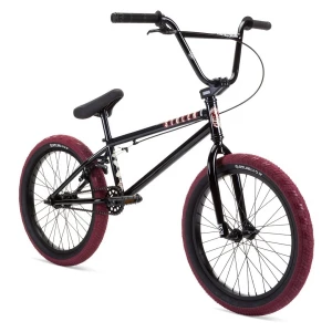 Велосипед BMX 20" Stolen CASINO (2021) 20.25" BLACK & BLOOD RED