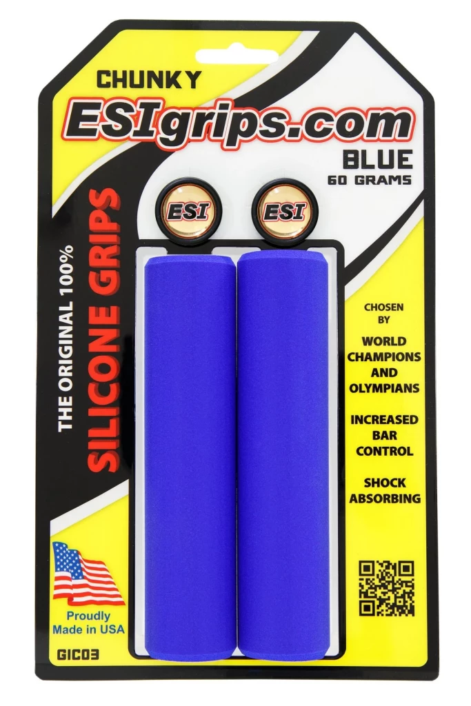 Грипсы ESI Chunky Blu (синие), GIС03