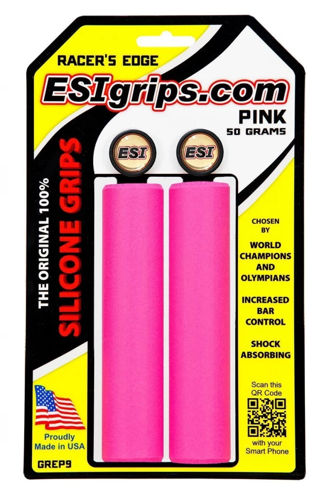 Гріпси ESI Racer's Edge Pink (рожеві), GREP9