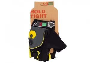 Перчатки Green Cycle NC-2503-2015 MTB Gel без пальцев XL черно-желтые, CLO-92-64