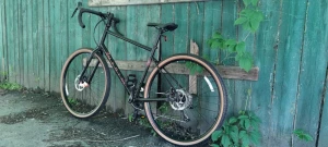 Велосипед 28" Marin FOUR CORNERS 2021 satin black/red