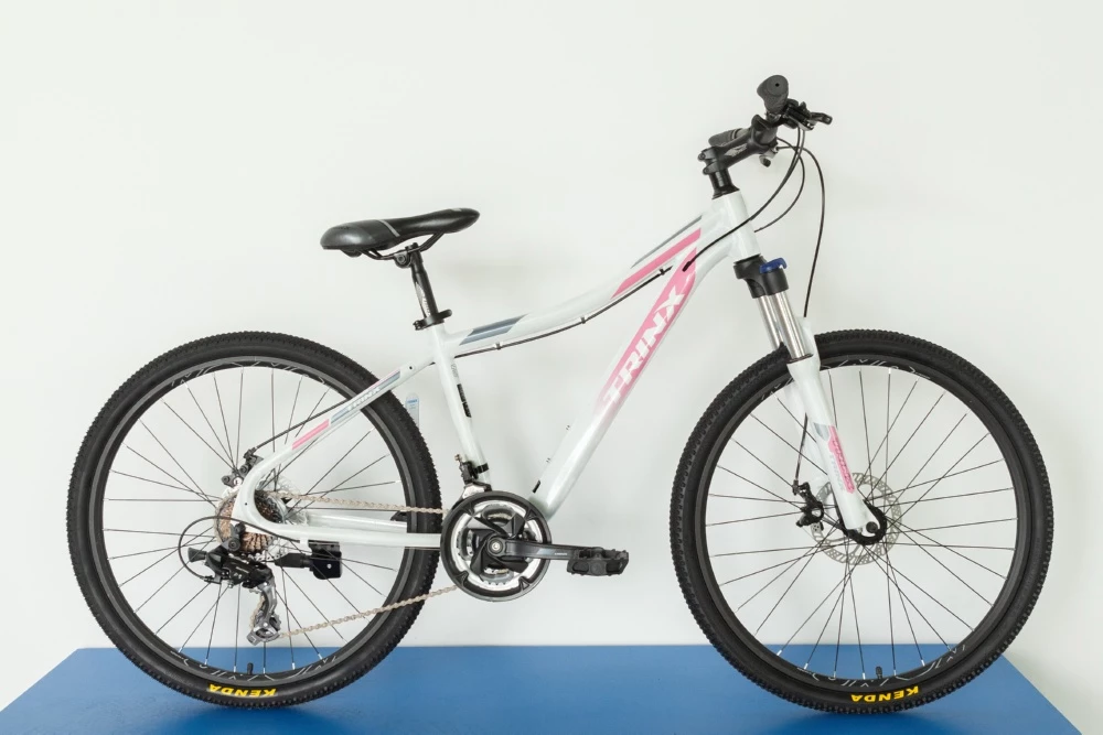Велосипед 26" Trinx NaNa N106 2021 white/pink/grey