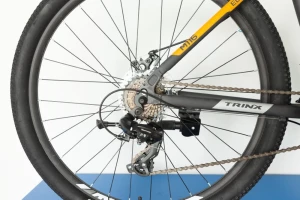 Велосипед 27.5" Trinx Majestic M116 Elite 2021 Matt grey/orange/grey