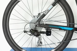 Велосипед 27.5" Trinx Majestic M136 Elite 2021 matt black/grey/blue