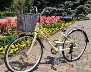 Велосипед 26" Trinx Cute 3.0 Yellow/brown