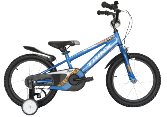 Велосипед 16" Trinx Blue elf 2.0 2020 Blue/white/orange/blue