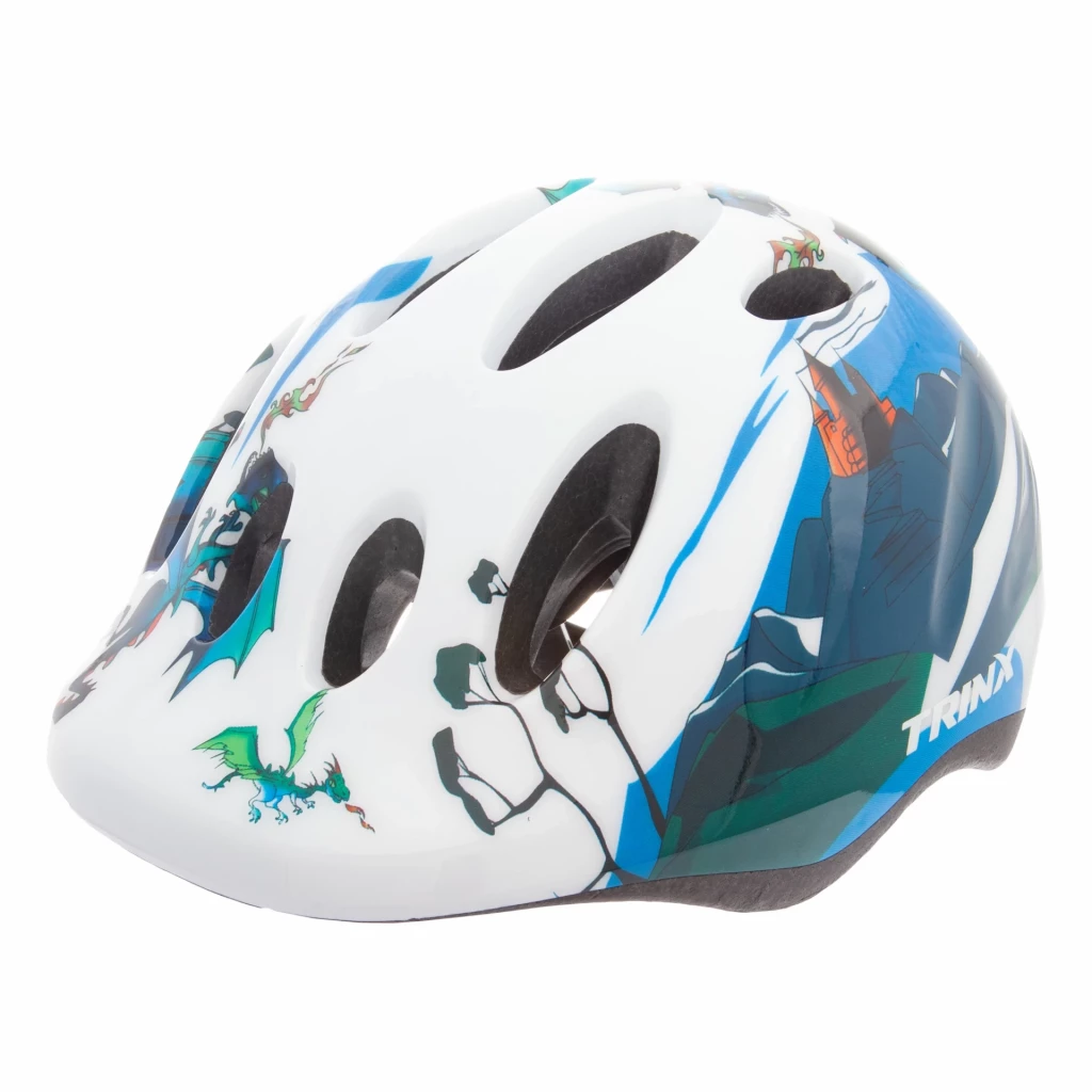 Шлем велосипедный детский TRINX TT13 Animal White