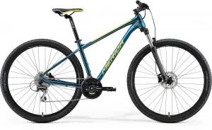 Велосипед 29" Merida Big.nine 20 Teal-Blue (Lime) 2021