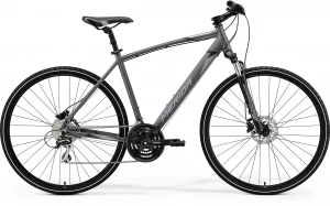 Велосипед 28" Merida CROSSWAY 20-D (2021) silk anthracite(grey/black)
