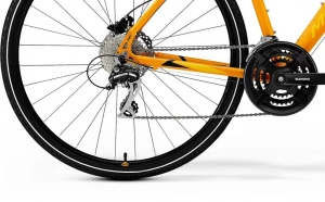 Велосипед 28" Merida CROSSWAY 20-D (2021) silk orange(yellow), 6110888222