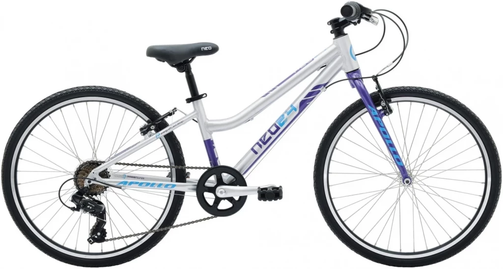 Велосипед 24" Apollo NEO 7s girls фіолетовий/синій, SKD-94-06