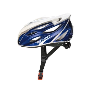Шлем Exustar BHR104-1 размер М 57-59 см, бело-синий