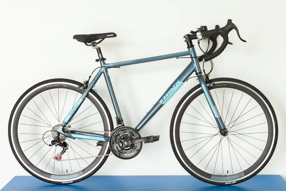 Велосипед Trinx Tempo 1.0 700C*500MM Grey-Blue-White