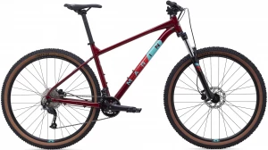 Велосипед 27,5" Marin BOBCAT TRAIL 4 2021 Gloss Crimson/Teal/Red