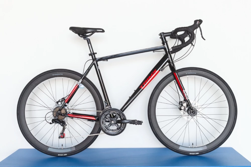 Велосипед Trinx TEMPO 2.1 700C*540мм 2021 Black-Red-White