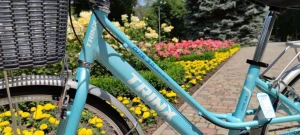 Велосипед 26" Trinx Cute 3.0 Cyan/white/blue