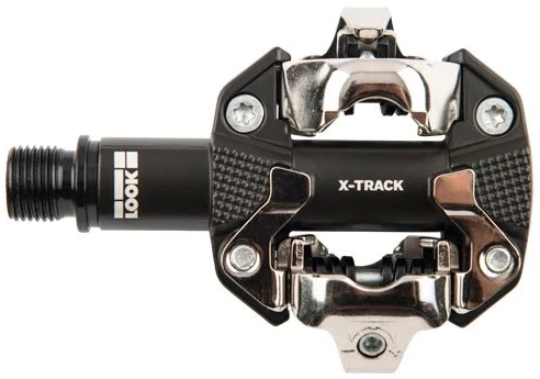 Педаль Look X-TRACK GRAVEL EDITION алюміній, вісь chromoly 9/16'', темно-сіра, PED-83-46