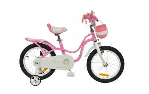 Велосипед 18" RoyalBaby LITTLE SWAN , OFFICIAL UA, рожевий
