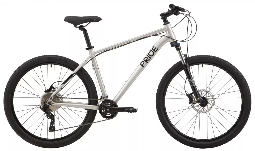 Велосипед 27,5" Pride MARVEL 7.3 2022 сірий (гальма SRAM, задній перемикач і манетка - MICROSHIFT)