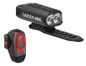 Комплект світла Lezyne Micro Drive 600XL / KTV Pair Чорний / Чорний 600/10 люменів Y13 (4712806 002312)