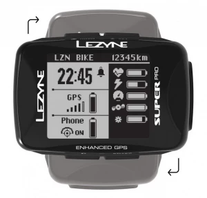 Велокомп'ютер Lezyne Super PRO GPS Smart Loaded чорний Y13 (4712806 003715)