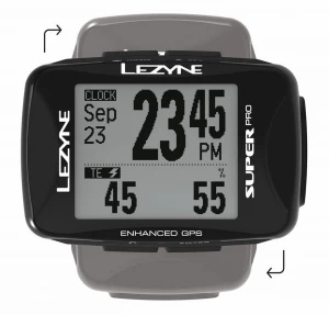 Велокомпьютер Lezyne Super PRO GPS Smart Loaded черный Y13 (4712806 003715)