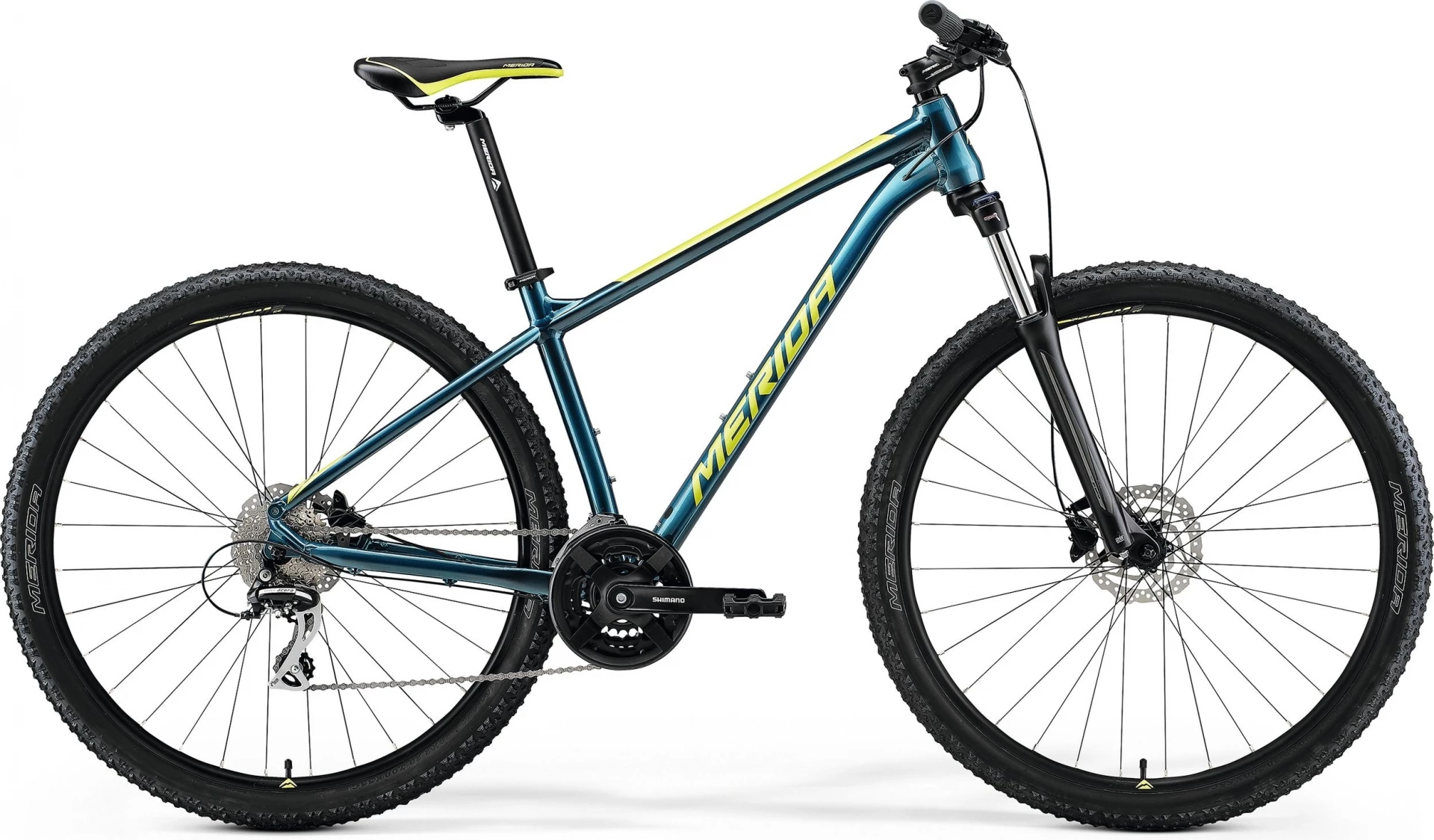 Велосипед 29" Merida BIG.NINE 20-3X (2023) teal blue