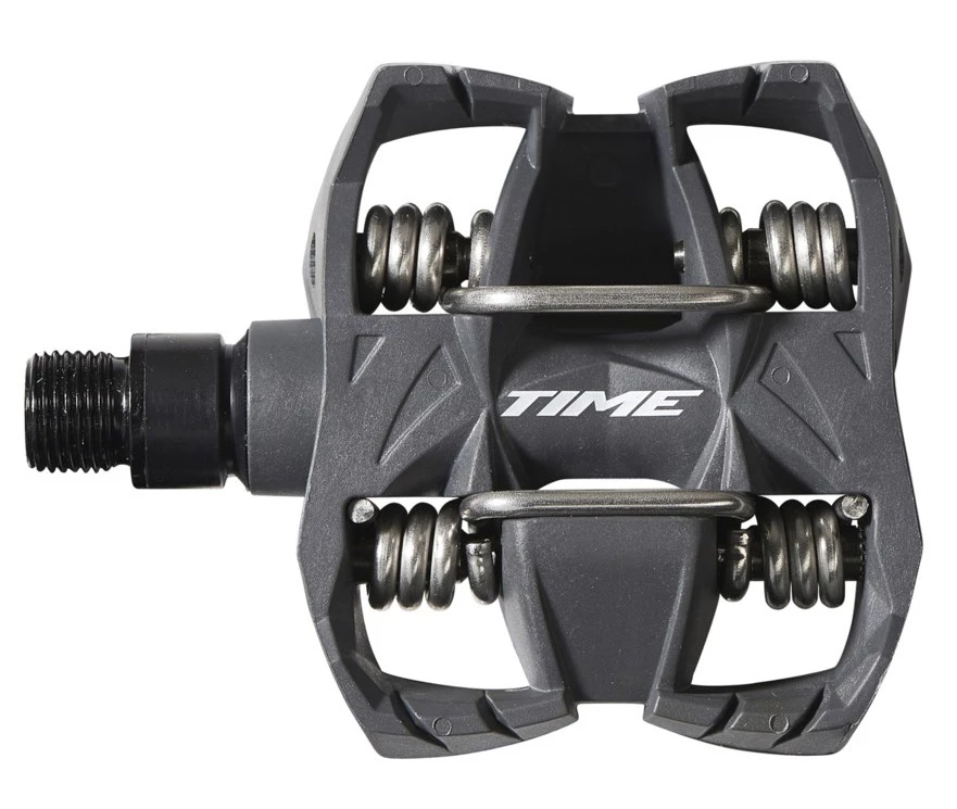 Педалі контактні TIME ATAC MX 2 Enduro pedal, including ATAC easy cleats, Grey, 00.6718.002.000