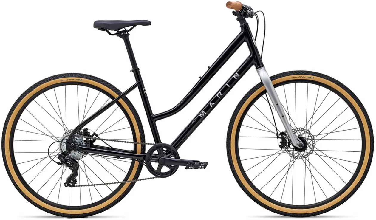 Велосипед 28" Marin KENTFIELD 1 ST рама - M 2023 Gloss Black/Chrome, SKD-89-45