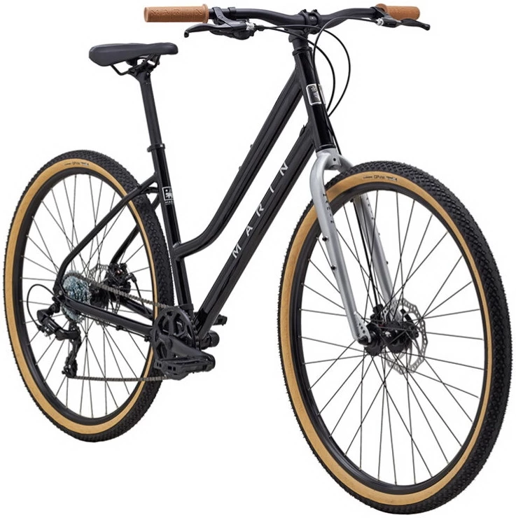 Велосипед 28" Marin KENTFIELD 1 ST рама - M 2023 Gloss Black/Chrome, SKD-89-45