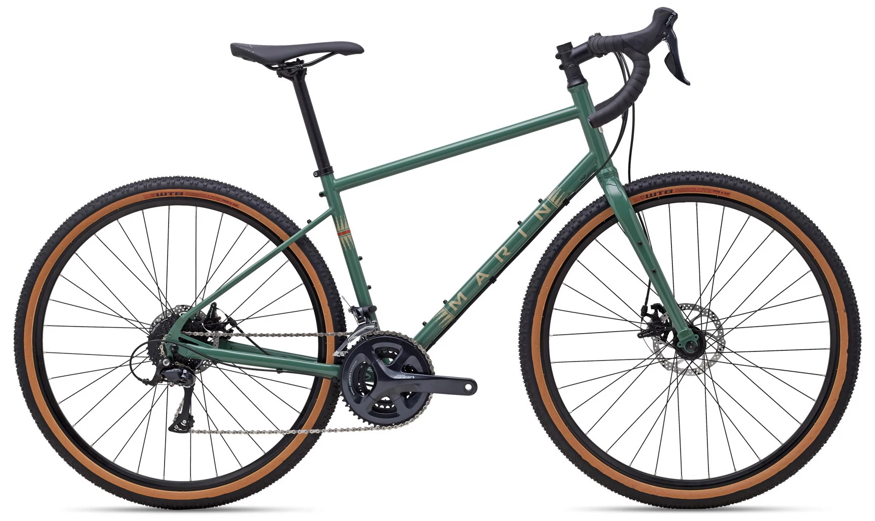 Велосипед 28" Marin FOUR CORNERS рама - L 2023 Gloss Green/Tan, SKD-99-65