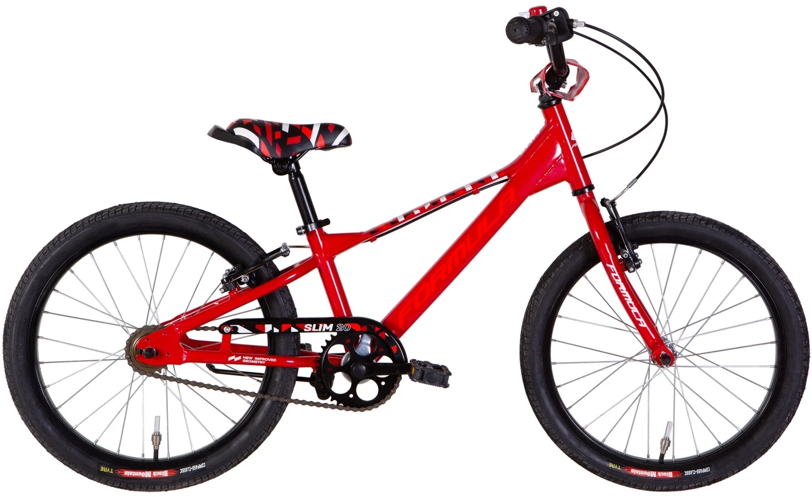 Велосипед 20" Formula SLIM (2022) красный, OPS-FRK-20-186