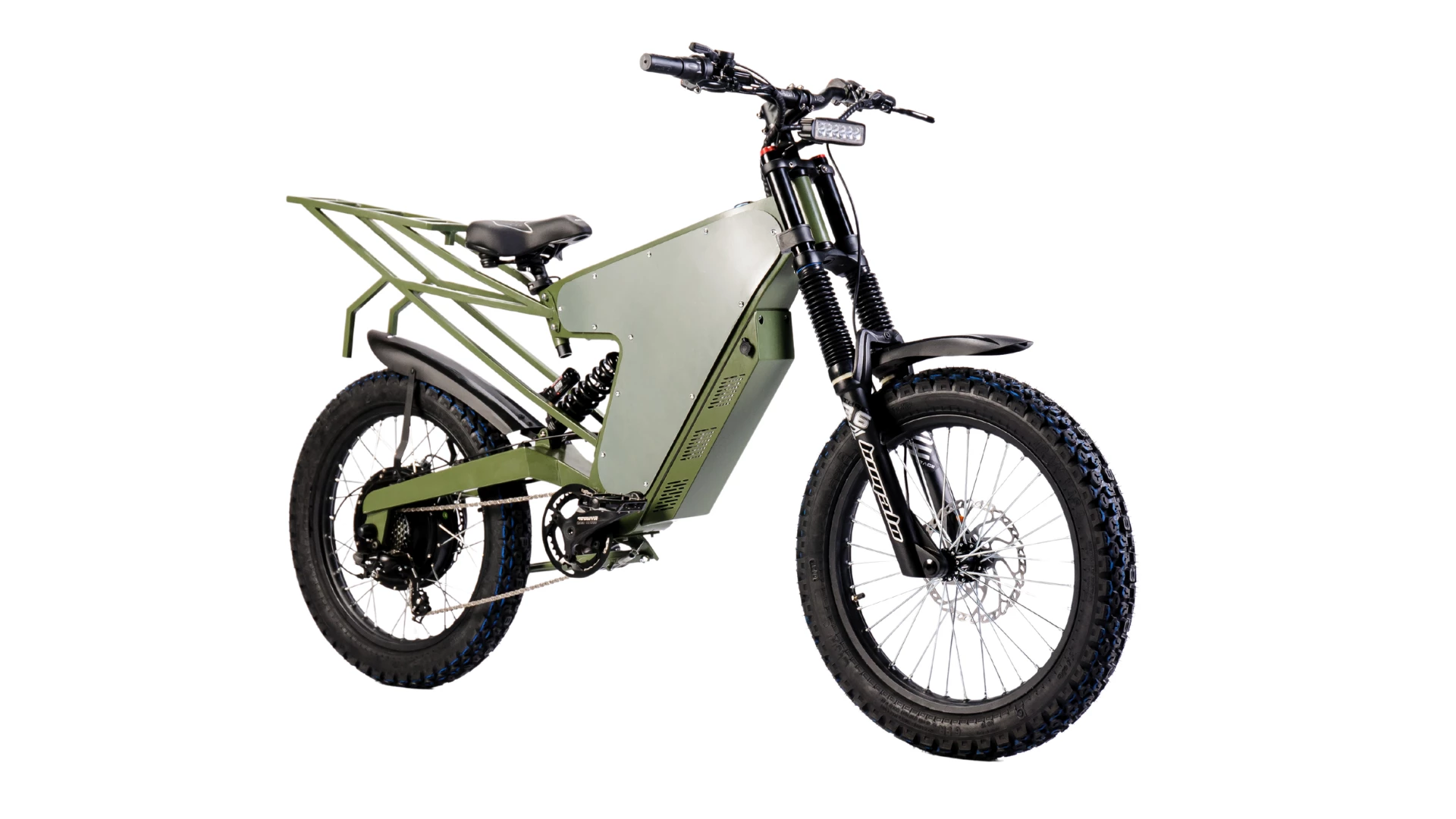 Електровелосипед Bayka E-Motion Big Military 18"MOTO мотор колесо 3000W 45Ah