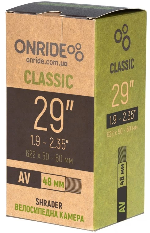 Камера ONRIDE Classic 29"x1.9-2.35" AV 48, 6936116101308