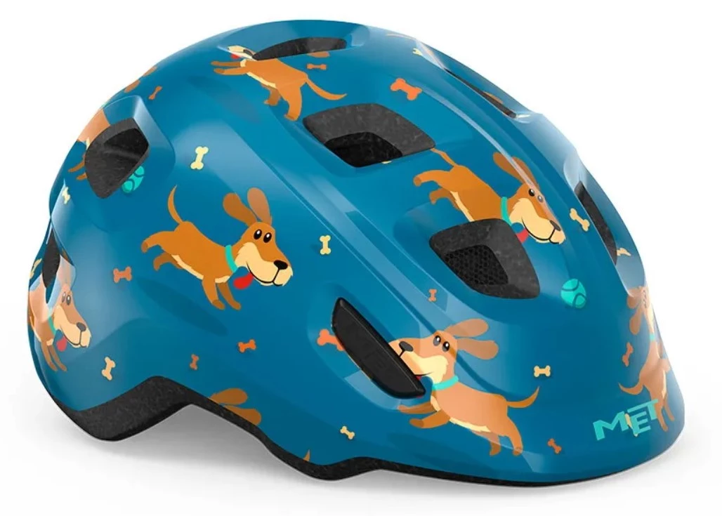 Шлем детский MET HOORAY (MIPS) blue teckel glossy