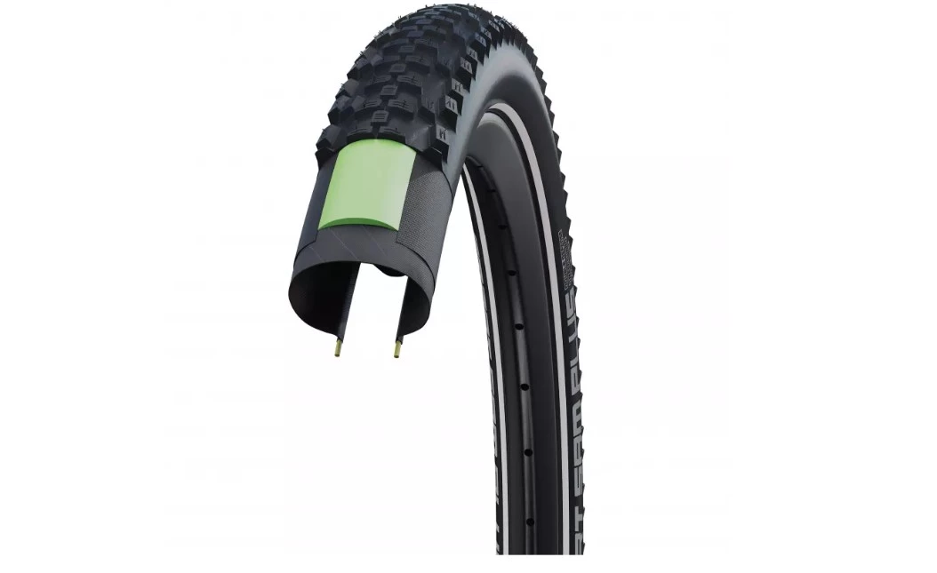 Покришка 29x2.35 (60-622) Schwalbe SMART SAM PLUS Perf, DD, GreenGuard B/B-SK+RT HS624 ADDIX 67EPI 35B, TIR-76-17