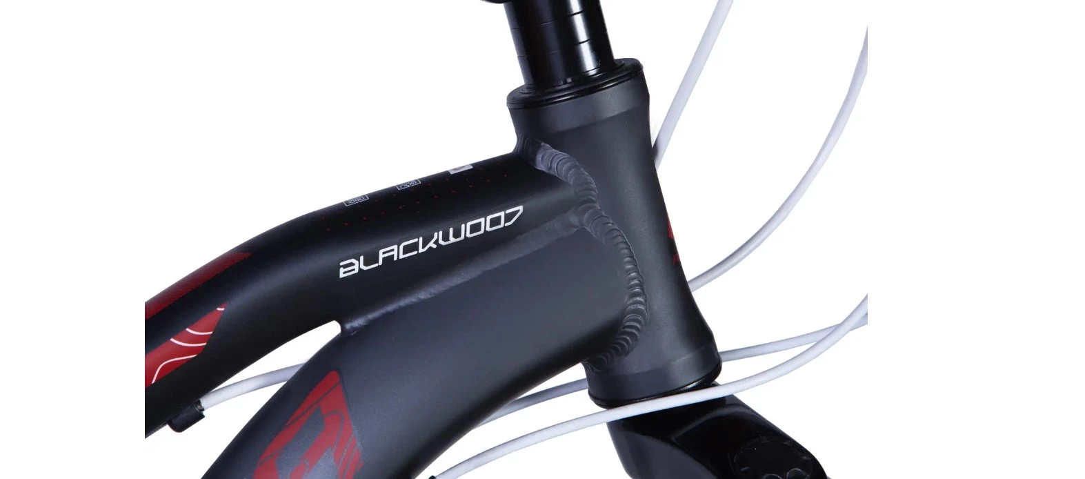 Велосипед AL 24" Formula BLACKWOOD 1.0 AM DD" з крилом Pl 2024 (чорно-червоний) (OPS-FR-24-402)