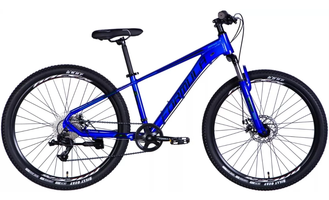 Велосипед 26" Formula ZEPHYR 3.0 AM DD рама - 14" 2024 синій, OPS-FR-26-707