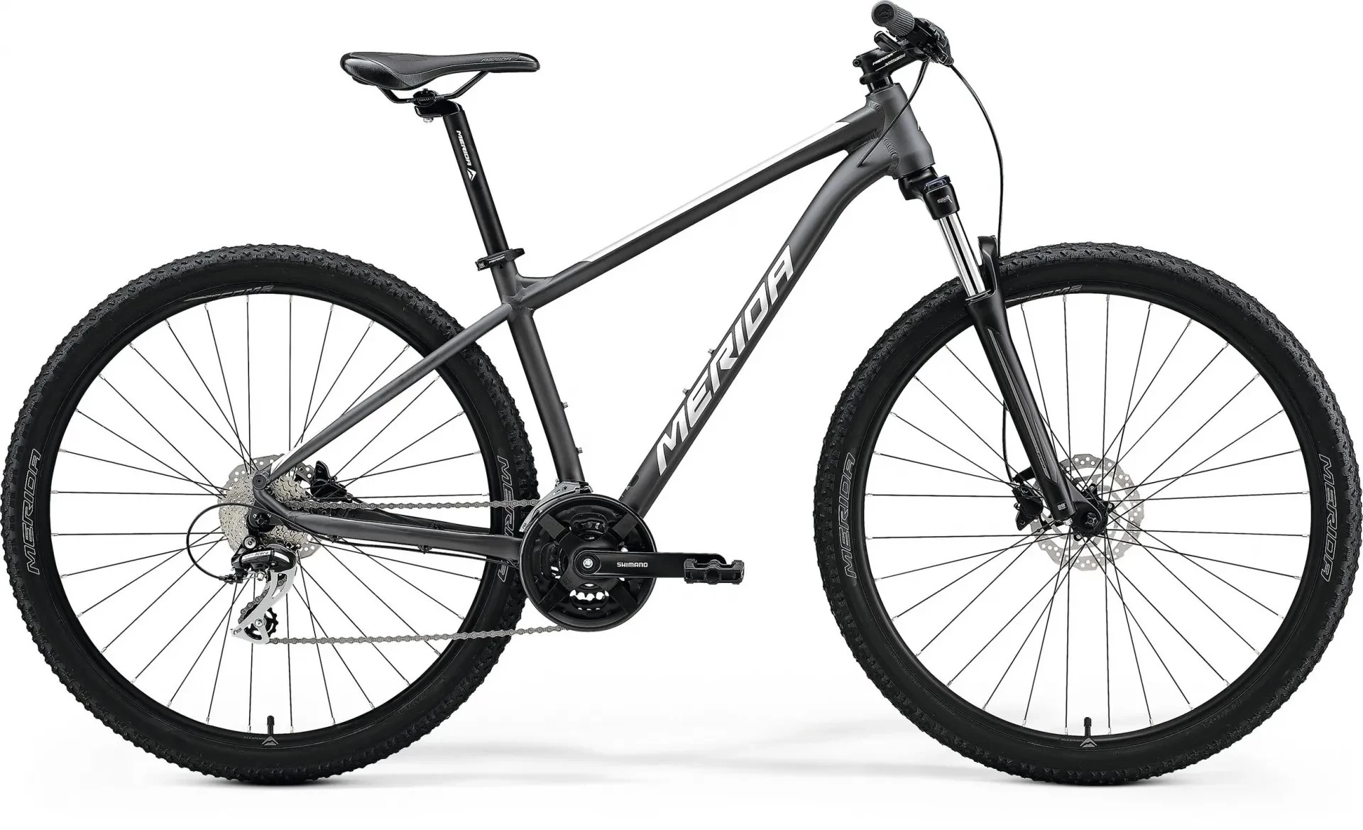 Велосипед 29" Merida BIG.NINE 20-2X (2023) matt anthracite