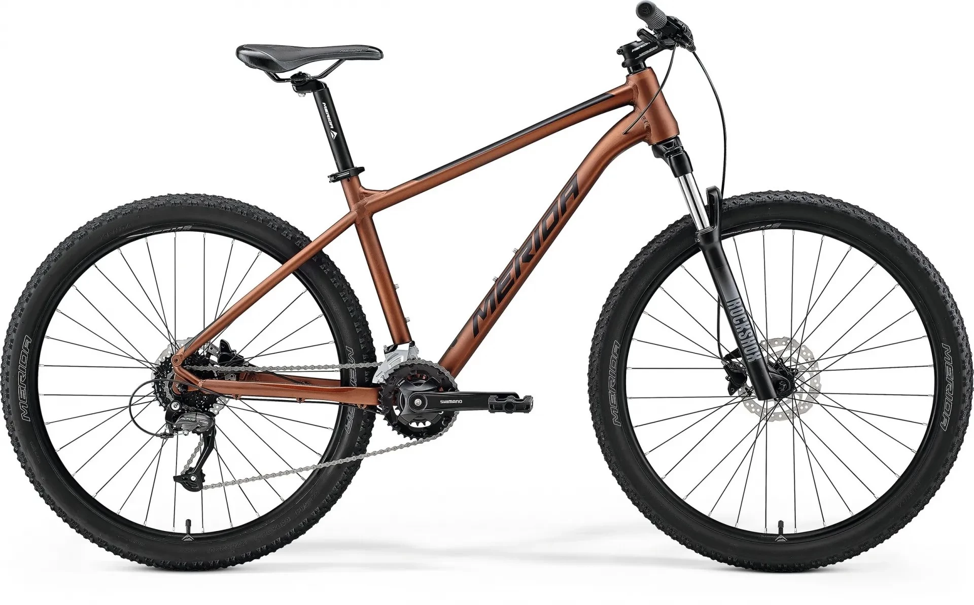 Велосипед 27.5" Merida BIG.SEVEN 60-2X (2023) matt bronze