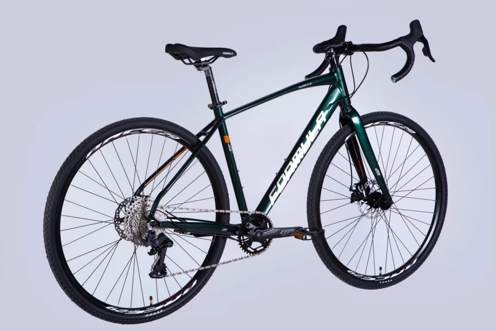 Велосипед AL 28" Formula SHORTCUT DD CS рама-19" темно-зеленый 2025, OPS-FR-28-038