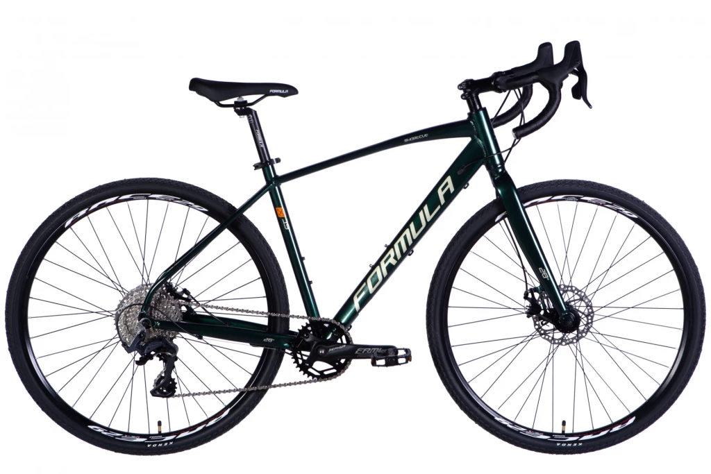Велосипед AL 28" Formula SHORTCUT DD CS рама-19" темно-зеленый 2025, OPS-FR-28-038