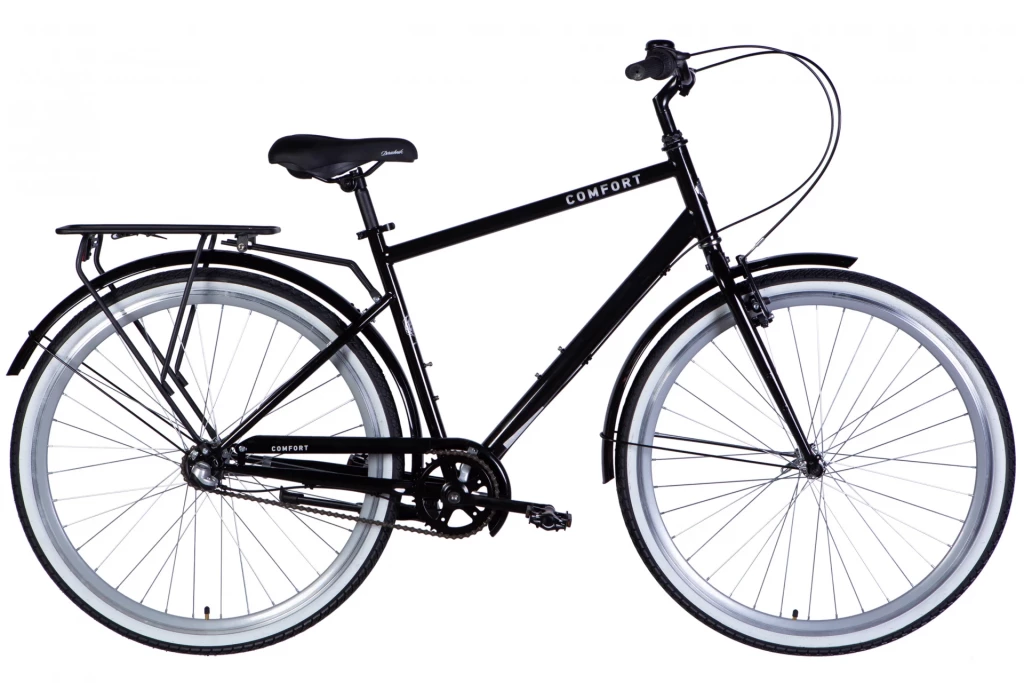Велосипед ST 28" Dorozhnik COMFORT MALE PH рама-20" черный 2025, OPS-D-28-457