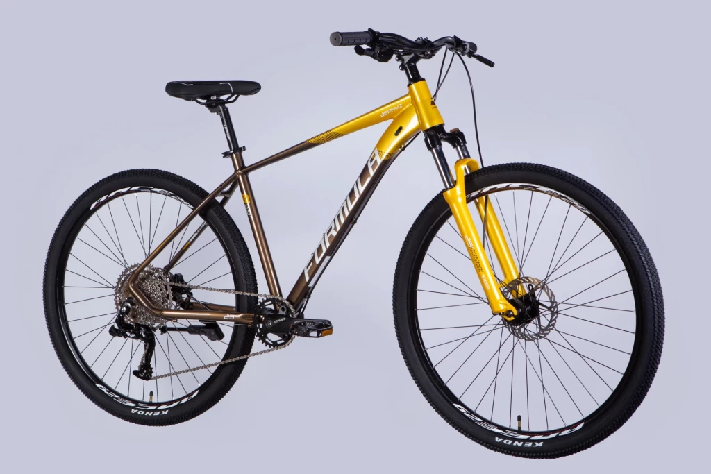 Велосипед AL 29" Formula ZEPHYR PRO HDD рама-19" золотисто-коричневый 2025