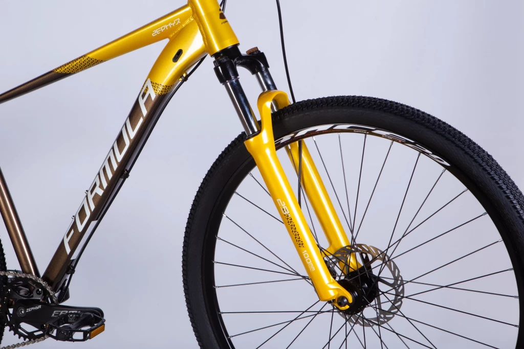 Велосипед AL 29" Formula ZEPHYR PRO HDD рама-19" золотисто-коричневый 2025